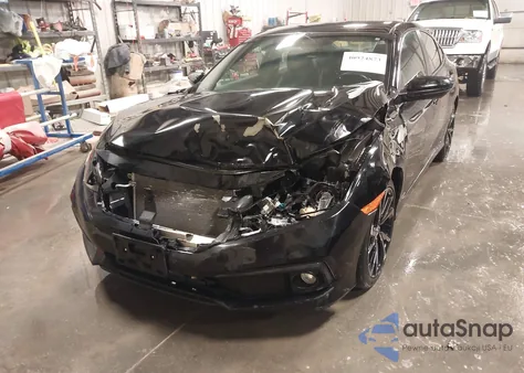 2019 Honda Civic Sport из США, поврежденный, VIN 2HGFC2F89KH545480